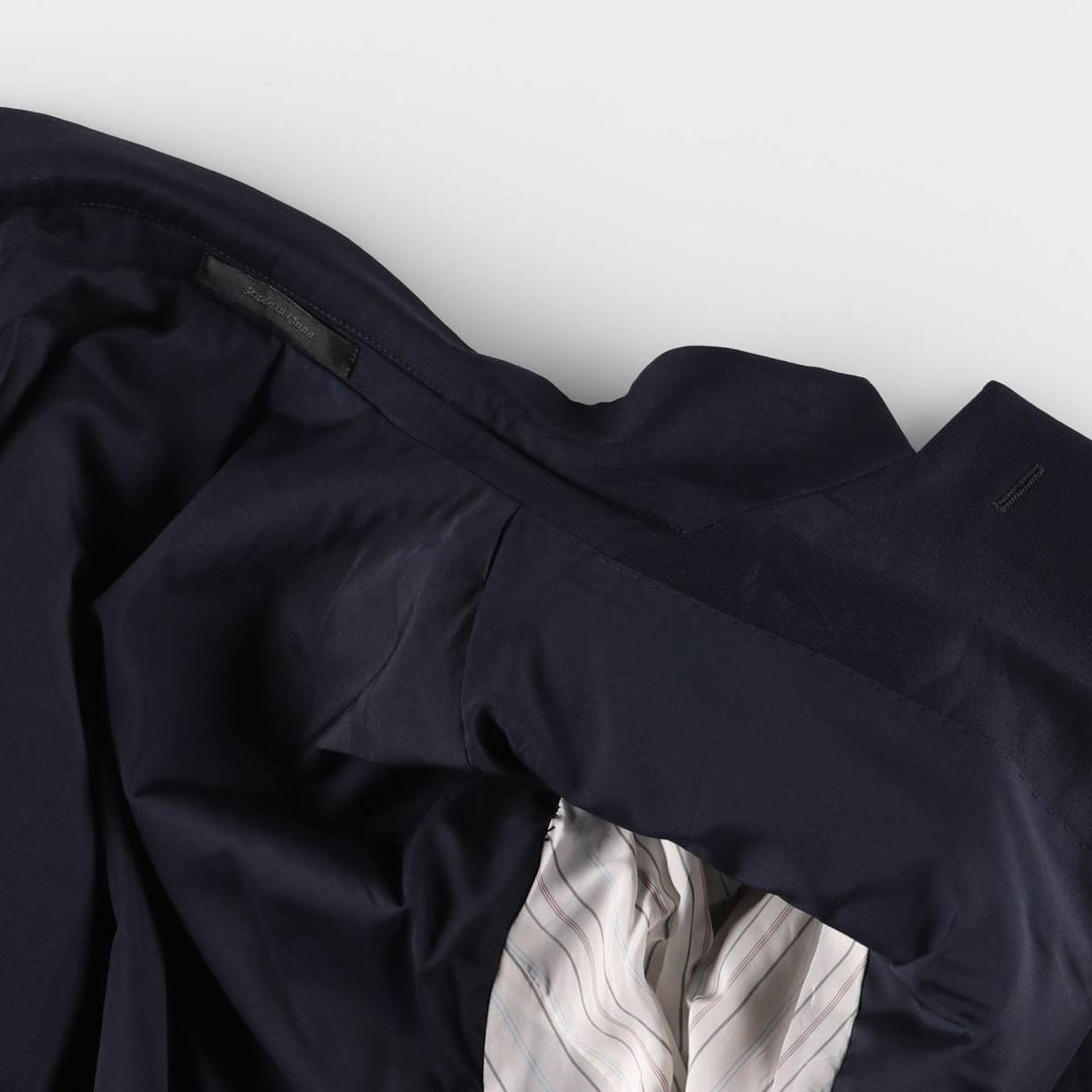 Ralph Lauren LAUREN Navy blazer, tailored jacket, men's size M wool navy blue type Vintage Second Hand