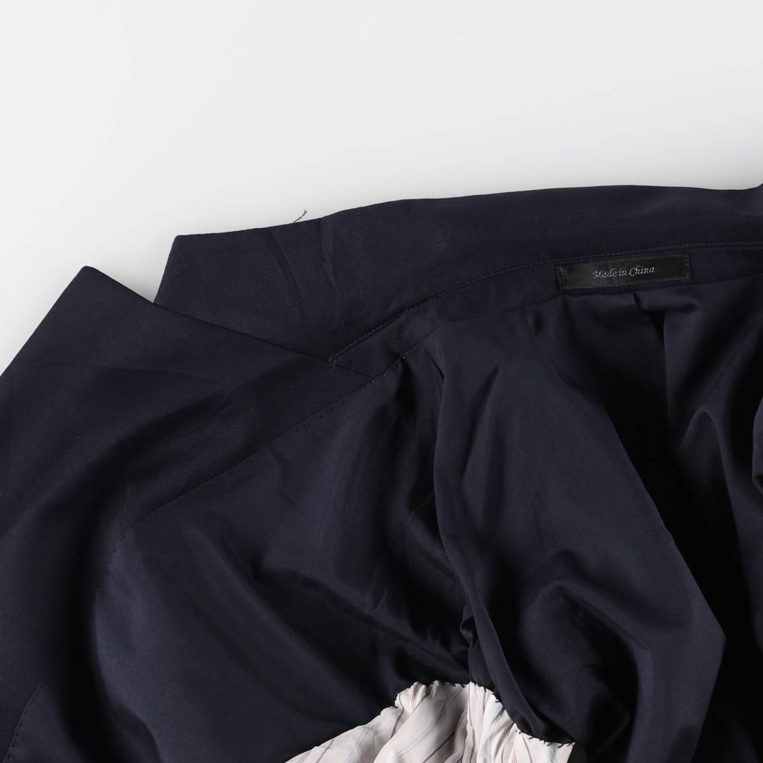 Ralph Lauren LAUREN Navy blazer, tailored jacket, men's size M wool navy blue type Vintage Second Hand