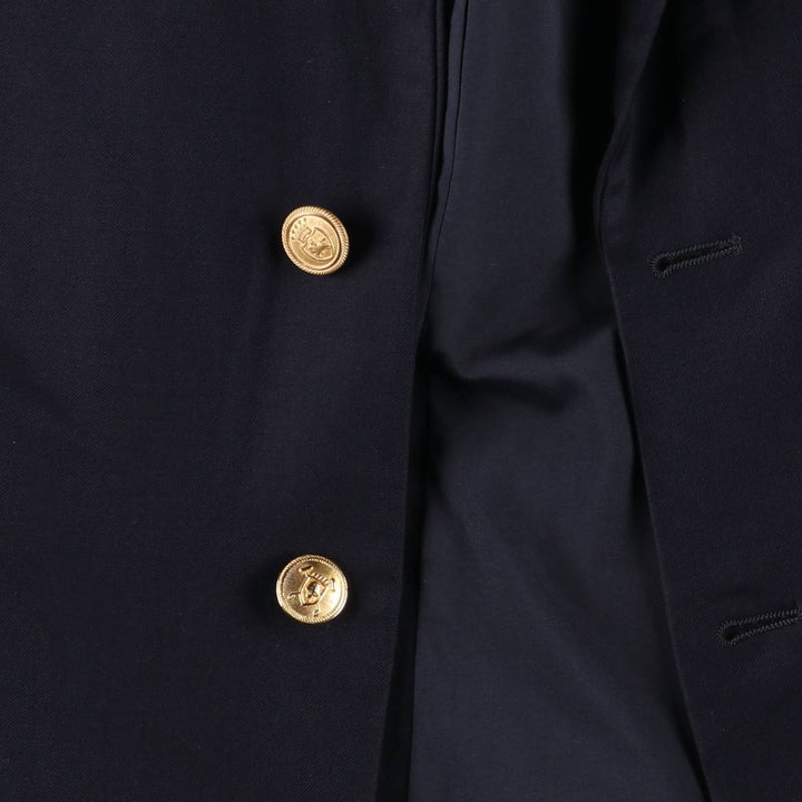 Ralph Lauren LAUREN Navy blazer, tailored jacket, men's size M wool navy blue type Vintage Second Hand