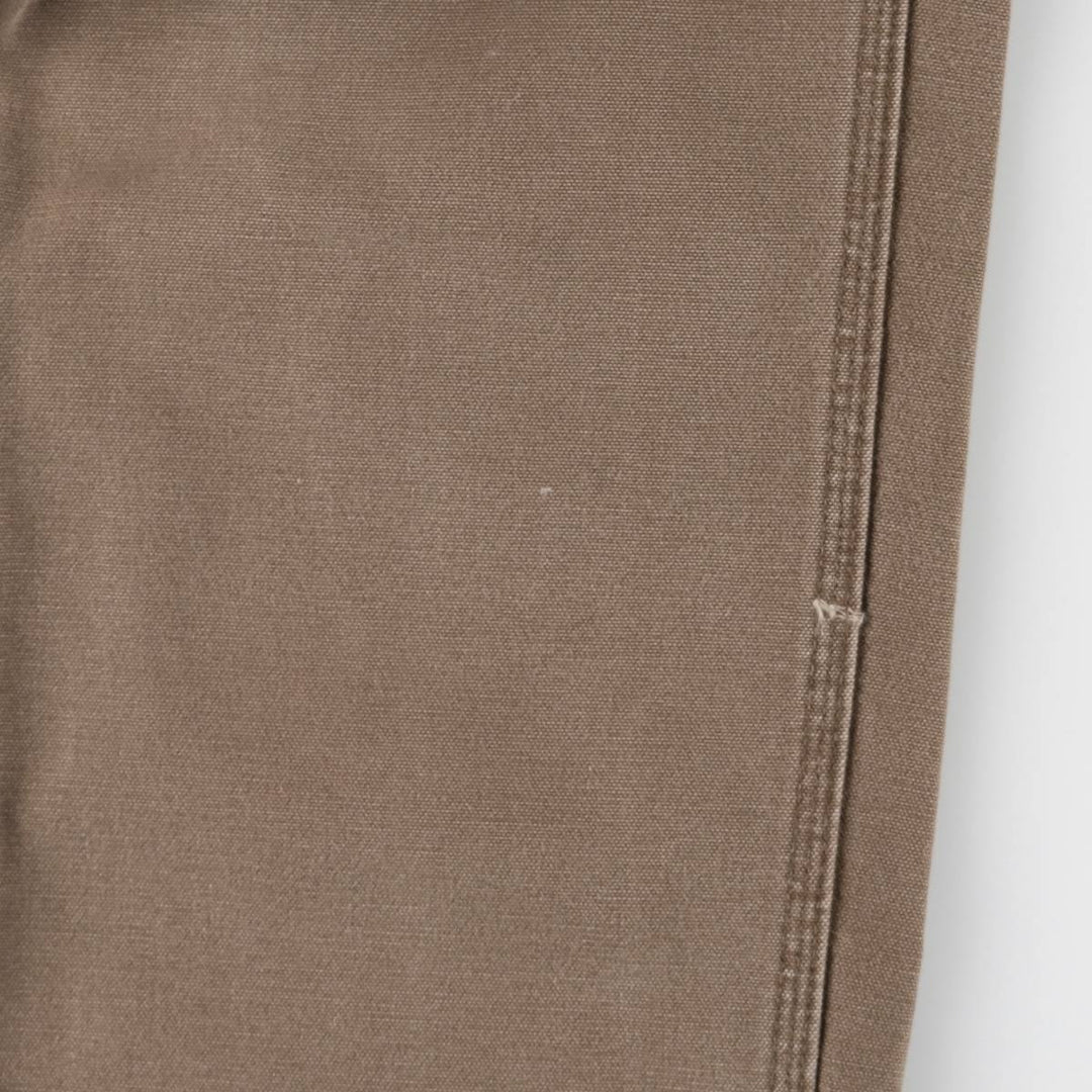 00'S Carhartt Painted Duck Painter Pants Men's W34 equivalent cotton brown type Vintage Second Hand