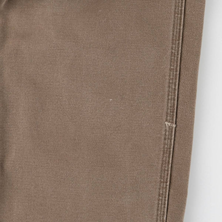 00'S Carhartt Painted Duck Painter Pants Men's W34 equivalent cotton brown type Vintage Second Hand