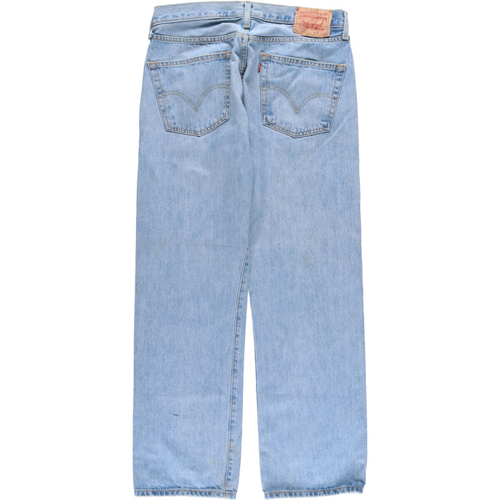 00'S Levi's 501-0134 Straight Denim Pants for Men, Size W34 cotton blue type Vintage Second Hand