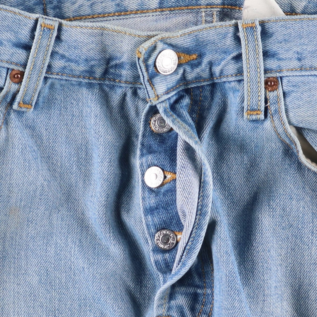 00'S Levi's 501-0134 Straight Denim Pants for Men, Size W34 cotton blue type Vintage Second Hand