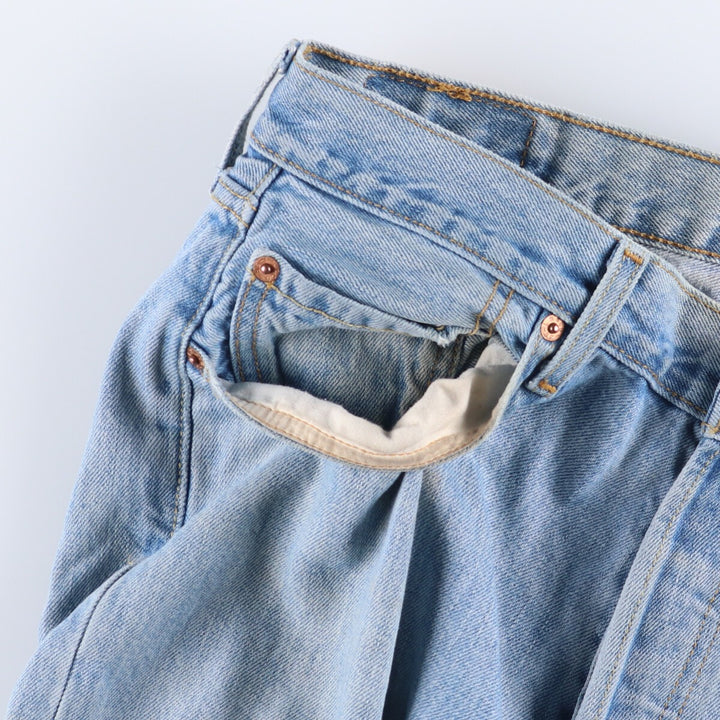 00'S Levi's 501-0134 Straight Denim Pants for Men, Size W34 cotton blue type Vintage Second Hand