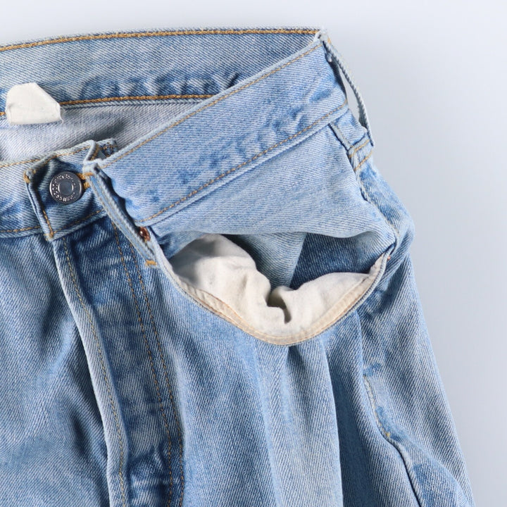00'S Levi's 501-0134 Straight Denim Pants for Men, Size W34 cotton blue type Vintage Second Hand