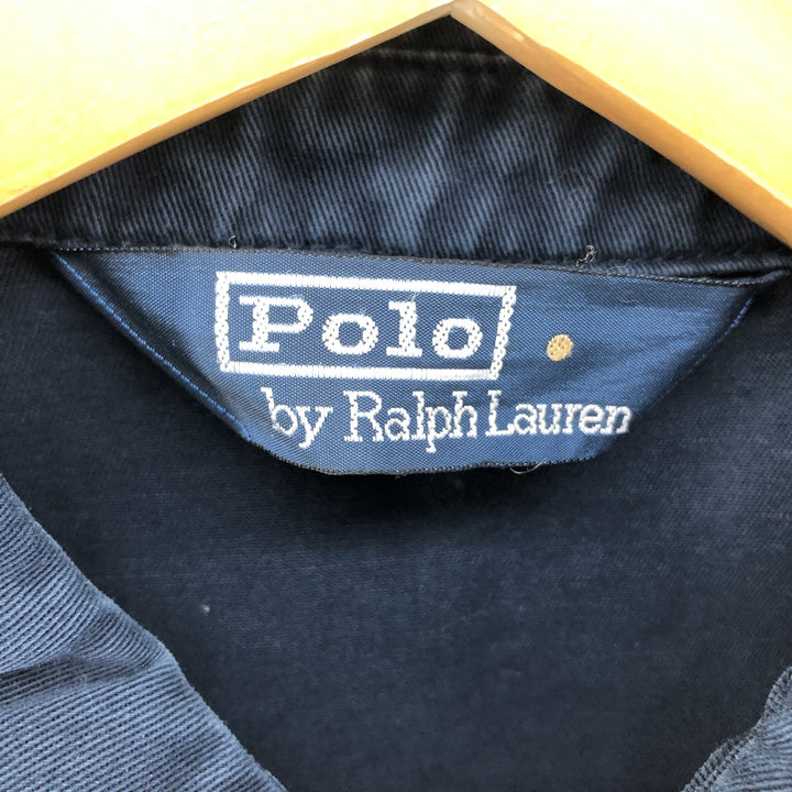 Ralph Lauren POLO by Ralph Lauren Swing Top Sports Jacket Men's M cotton navy blue type Vintage Second Hand