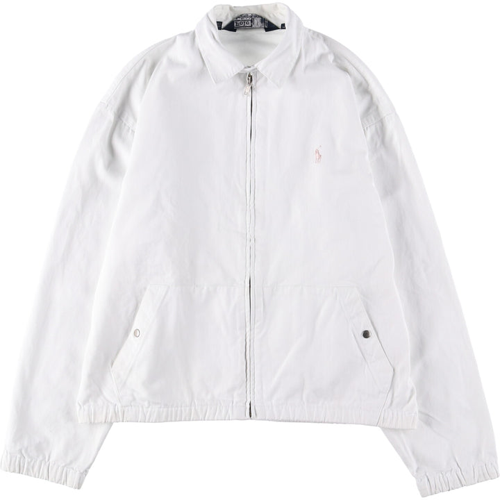 Ralph Lauren POLO by Ralph Lauren Swing Top Sports Jacket Men's M cotton white type Vintage Second Hand