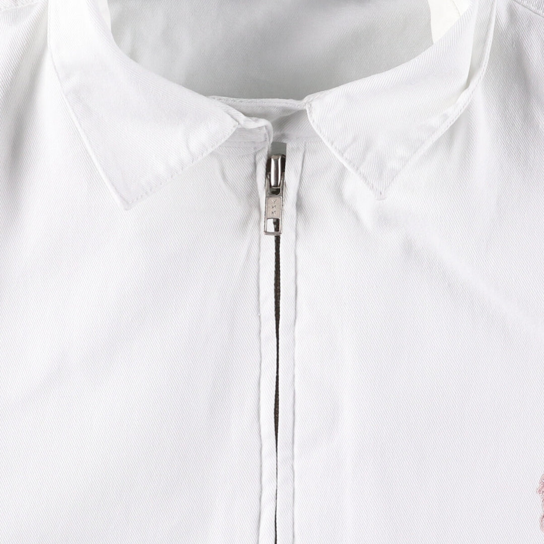 Ralph Lauren POLO by Ralph Lauren Swing Top Sports Jacket Men's M cotton white type Vintage Second Hand