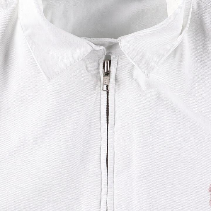 Ralph Lauren POLO by Ralph Lauren Swing Top Sports Jacket Men's M cotton white type Vintage Second Hand