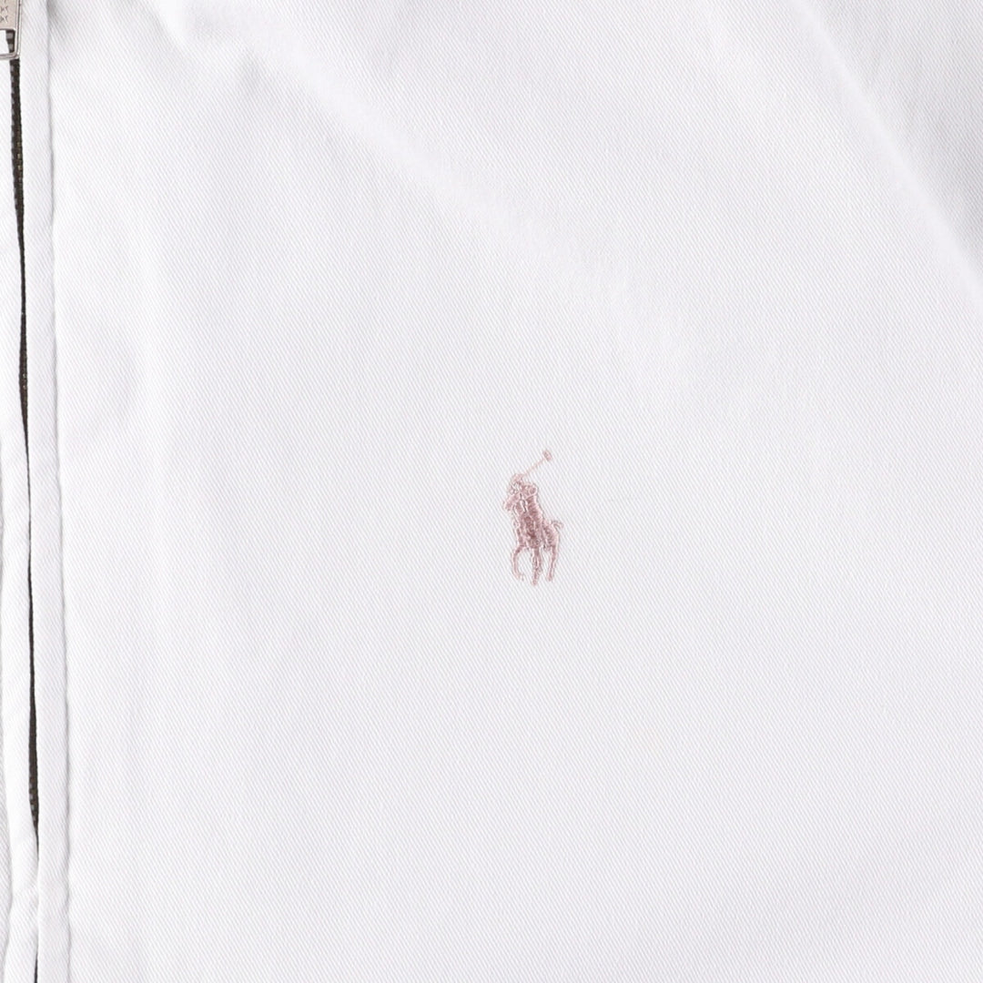 Ralph Lauren POLO by Ralph Lauren Swing Top Sports Jacket Men's M cotton white type Vintage Second Hand