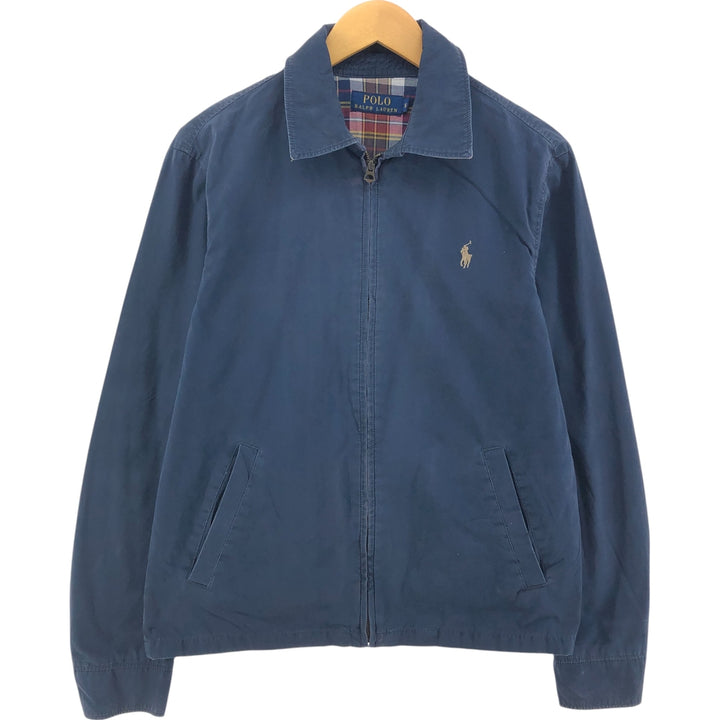 Ralph Lauren POLO RALPH LAUREN Swing Top Sports Jacket Men's S unclear navy blue type Vintage Second Hand