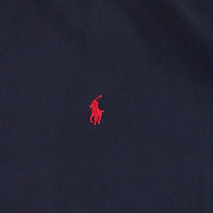 90'S Ralph Lauren POLO by Ralph Lauren Swing Top Sports Jacket Made in USA Men's XL cotton navy blue type Vintage Second Hand
