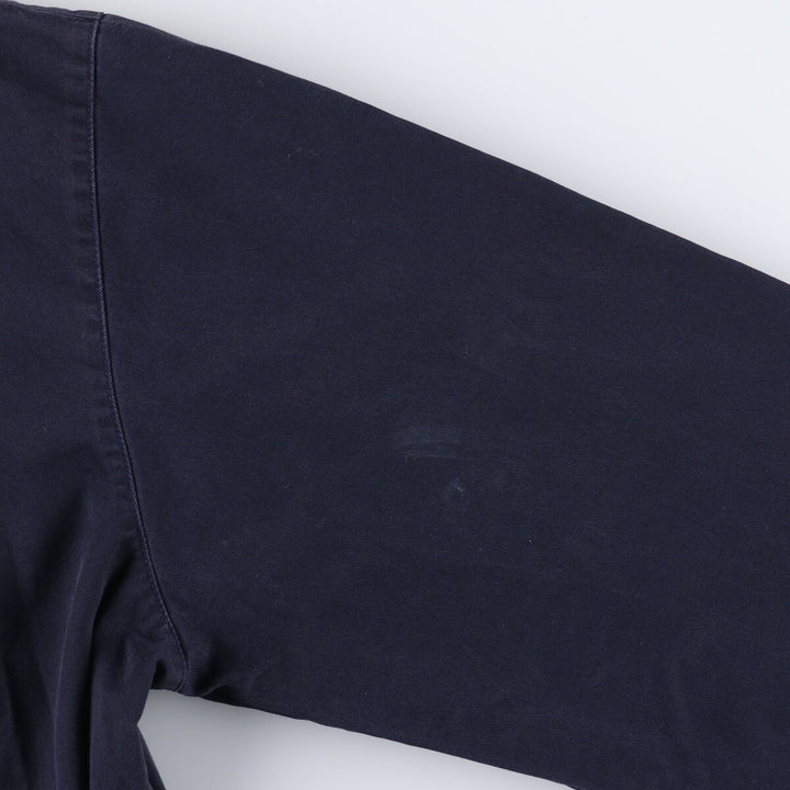 90'S Ralph Lauren POLO by Ralph Lauren Swing Top Sports Jacket Made in USA Men's XL cotton navy blue type Vintage Second Hand