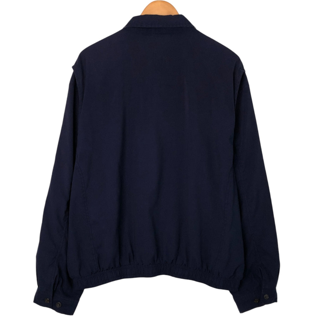 Ralph Lauren POLO by Ralph Lauren Swing Top Sports Jacket Men's XL polyester navy blue type Vintage Second Hand