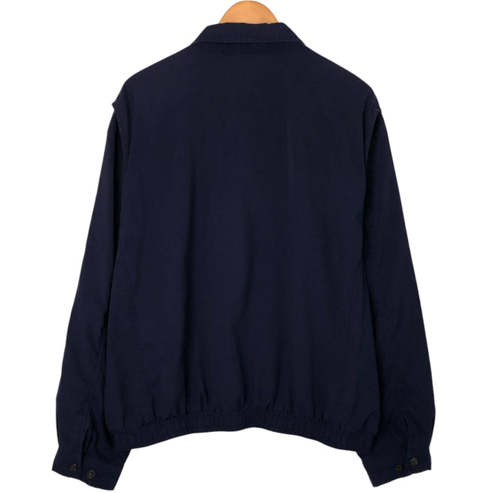 Ralph Lauren POLO by Ralph Lauren Swing Top Sports Jacket Men's XL polyester navy blue type Vintage Second Hand