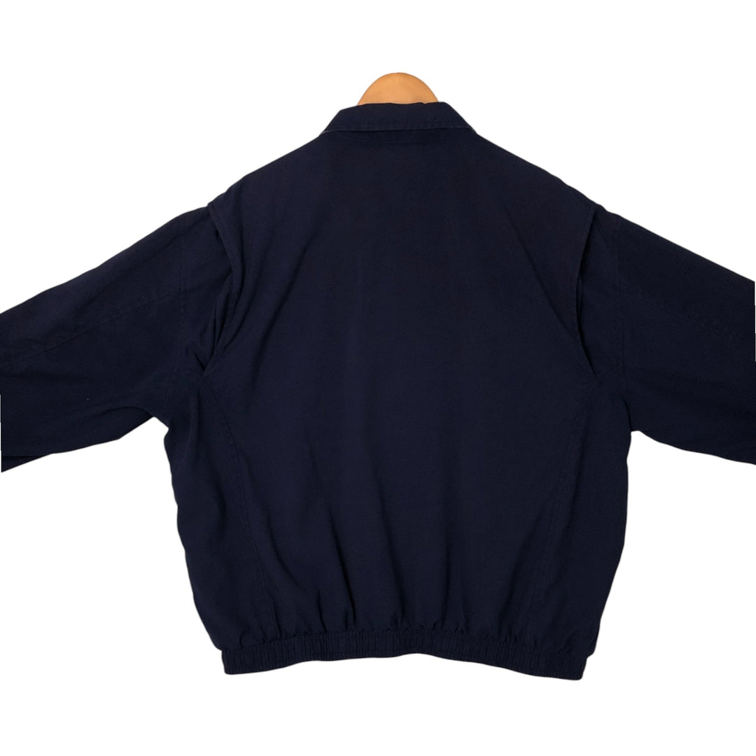 Ralph Lauren POLO by Ralph Lauren Swing Top Sports Jacket Men's XL polyester navy blue type Vintage Second Hand