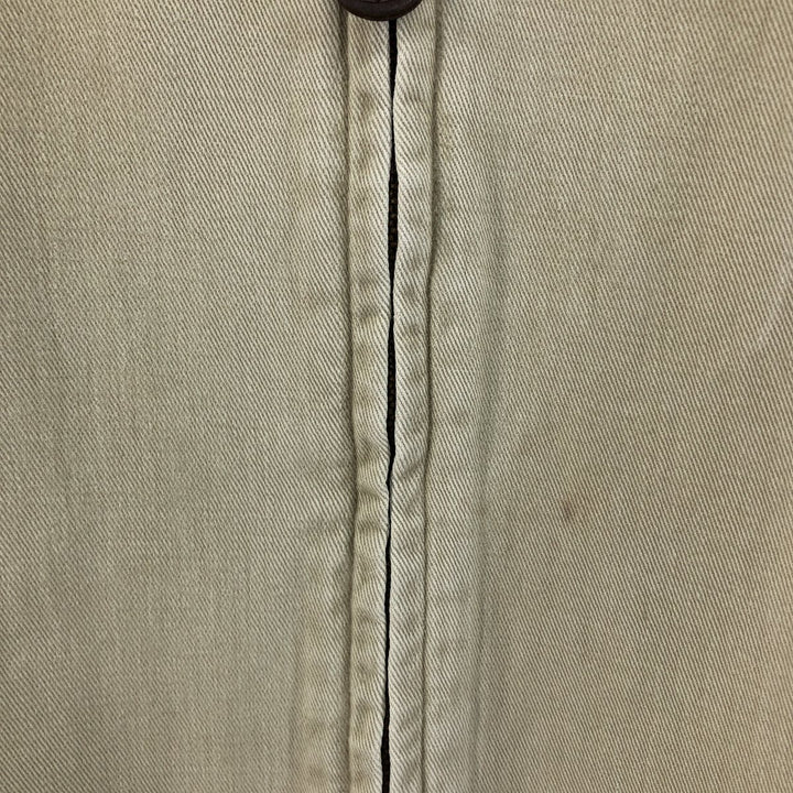 90'S Ralph Lauren POLO by Ralph Lauren Swing Top Sports Jacket Made in USA Men's L size cotton Beige type Vintage Second Hand