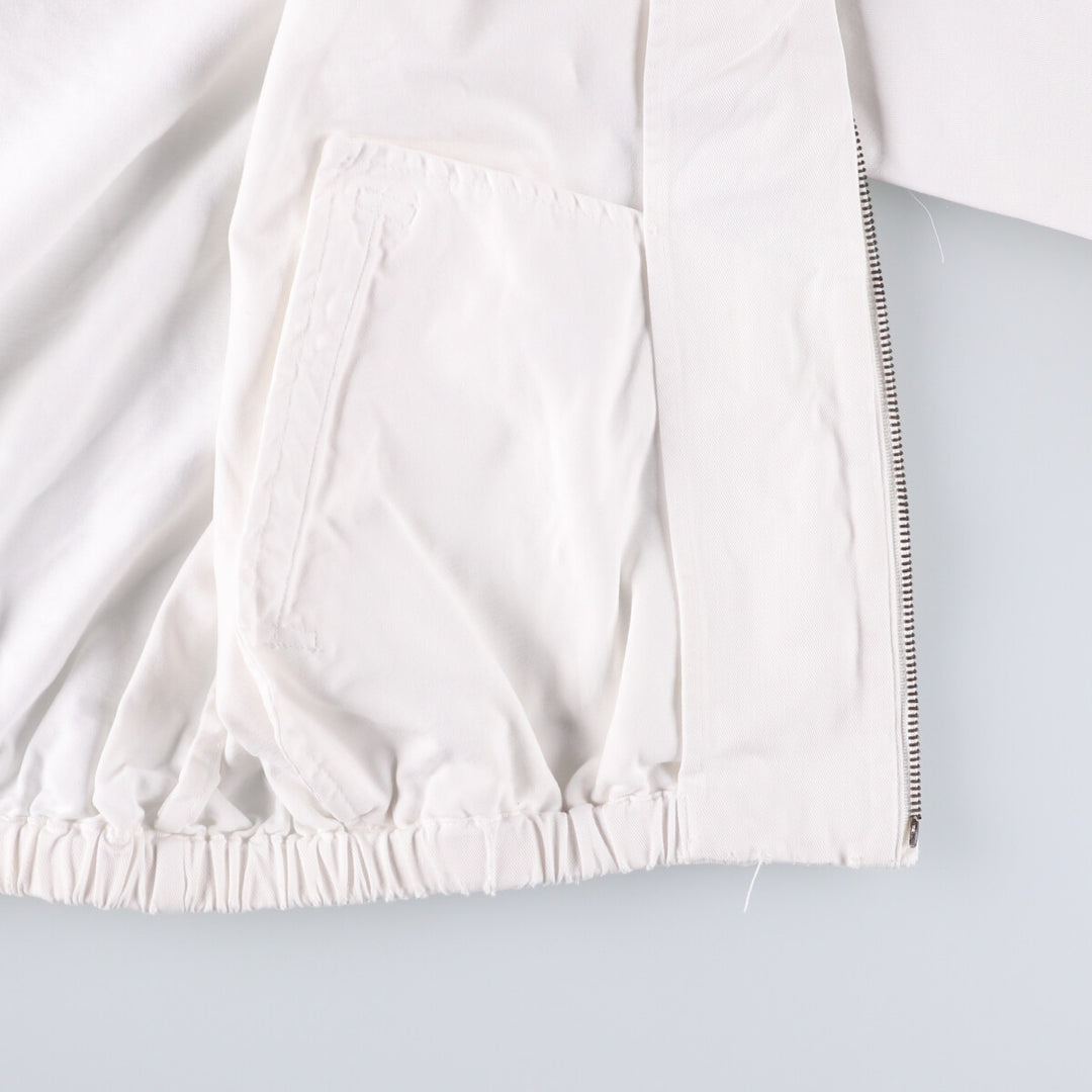 90'S Ralph Lauren POLO by Ralph Lauren Swing Top Sports Jacket Made in USA Men's XL cotton white type Vintage Second Hand