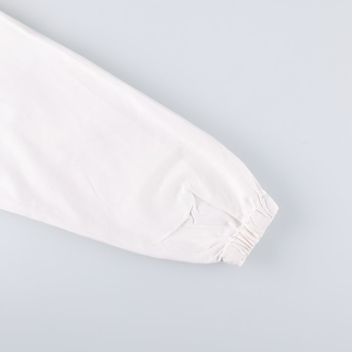 90'S Ralph Lauren POLO by Ralph Lauren Swing Top Sports Jacket Made in USA Men's XL cotton white type Vintage Second Hand