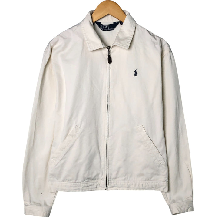 Ralph Lauren POLO by Ralph Lauren Swing Top Sports Jacket Men's S cotton white type Vintage Second Hand