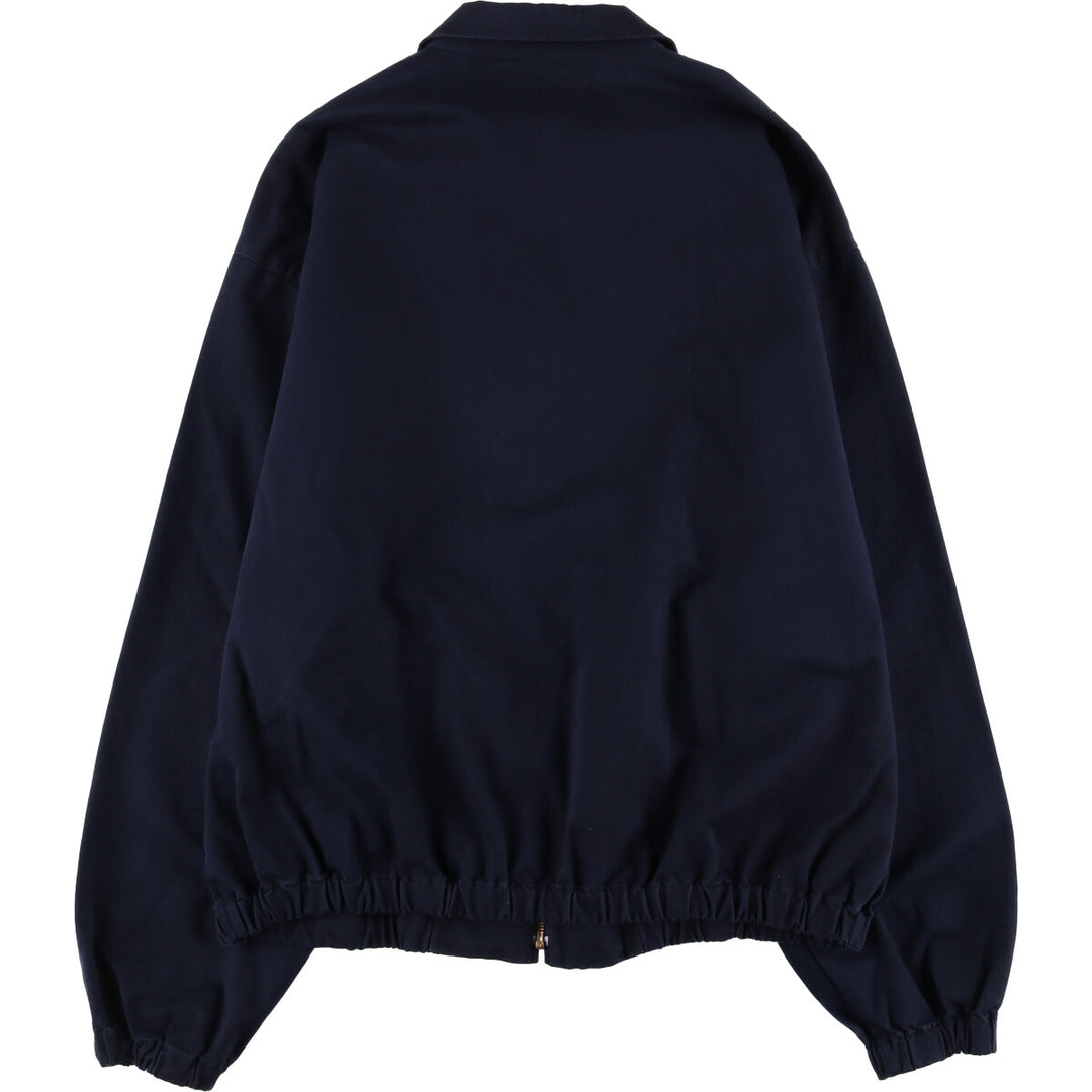 Ralph Lauren POLO by Ralph Lauren Swing Top Sports Jacket Men's XL cotton navy blue type Vintage Second Hand