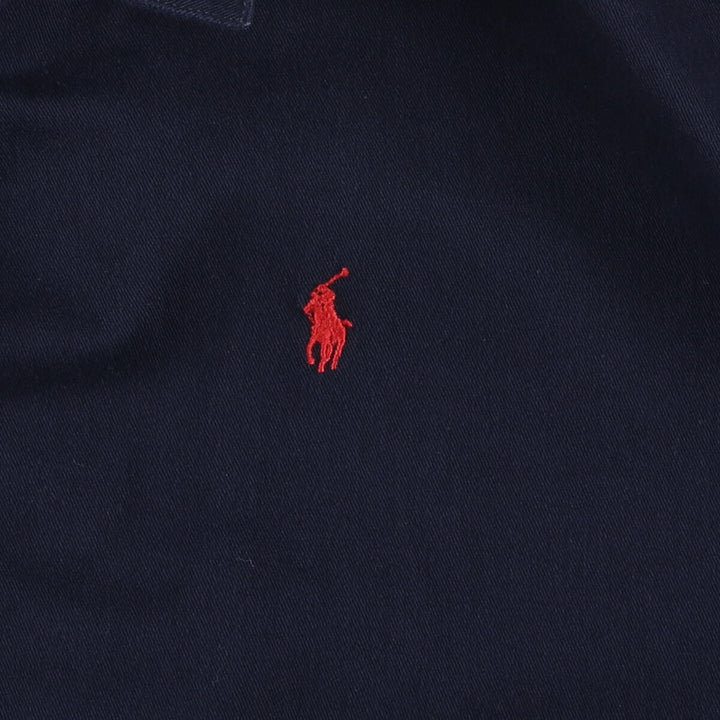 Ralph Lauren POLO by Ralph Lauren Swing Top Sports Jacket Men's XL cotton navy blue type Vintage Second Hand