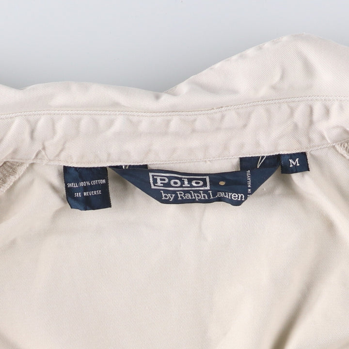 Ralph Lauren POLO by Ralph Lauren Swing Top Sports Jacket Men's M cotton Beige type Vintage Second Hand