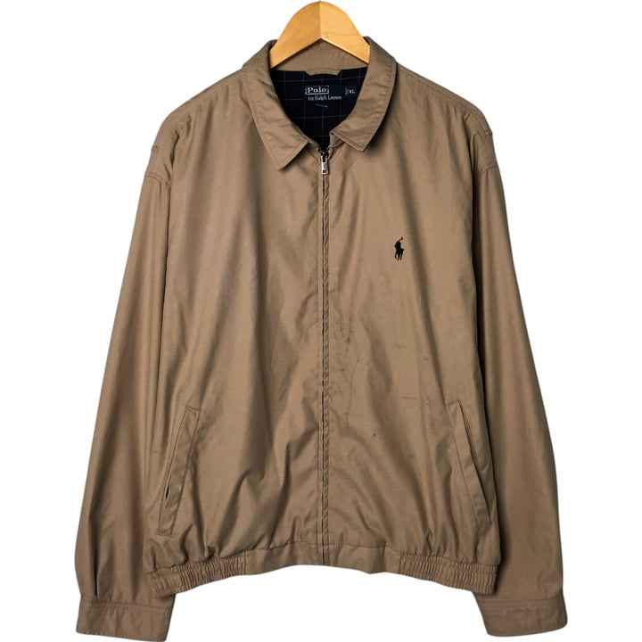 Ralph Lauren POLO by Ralph Lauren Swing Top Sports Jacket Men's XL unclear Beige type Vintage Second Hand