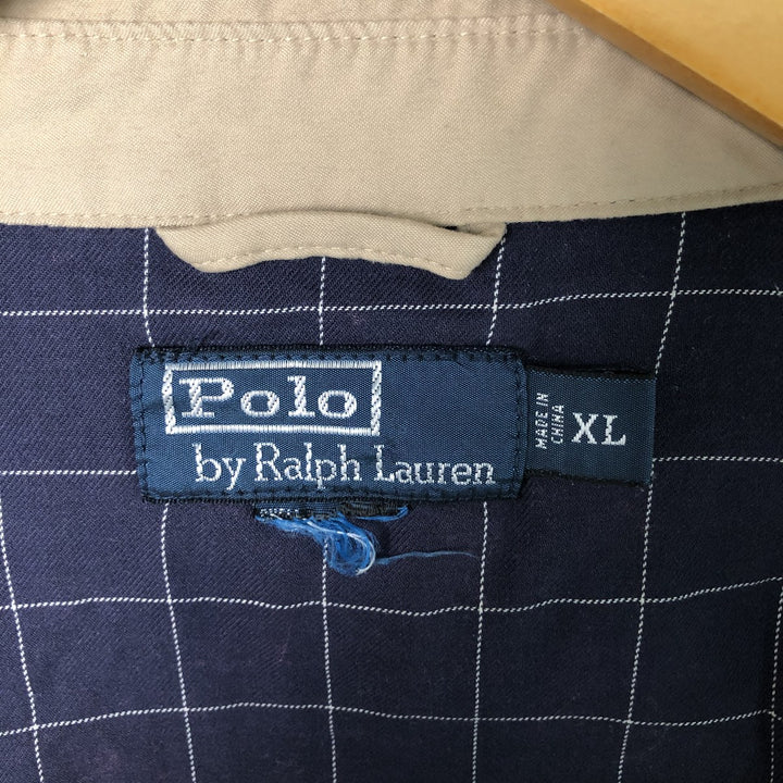 Ralph Lauren POLO by Ralph Lauren Swing Top Sports Jacket Men's XL unclear Beige type Vintage Second Hand