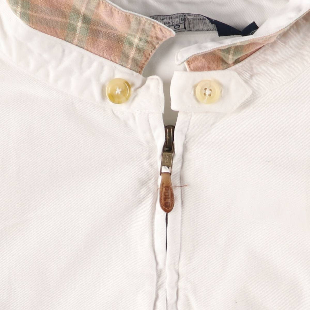 Ralph Lauren POLO by Ralph Lauren Swing Top Sports Jacket Made in USA Men's XXL cotton white type Vintage Second Hand