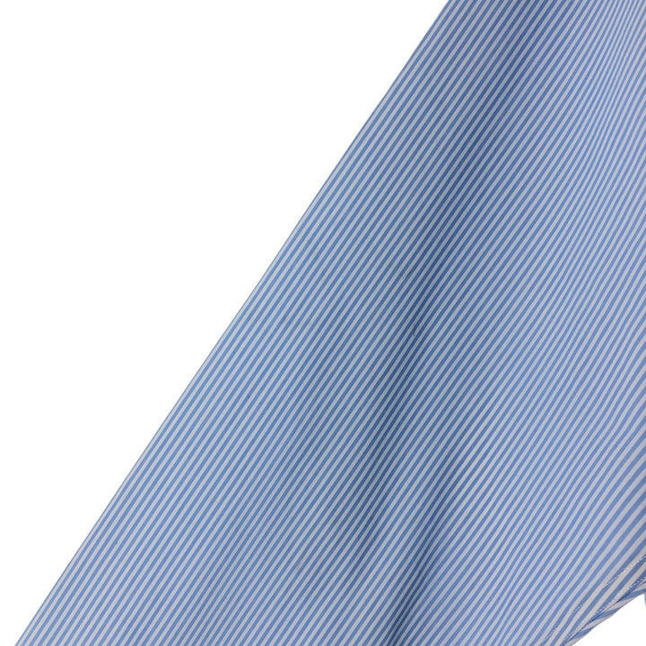 Brooks Brothers 1818 Long Sleeve Button-Down Striped Shirt, Men's Size L cotton Blue type light blue Vintage Second Hand