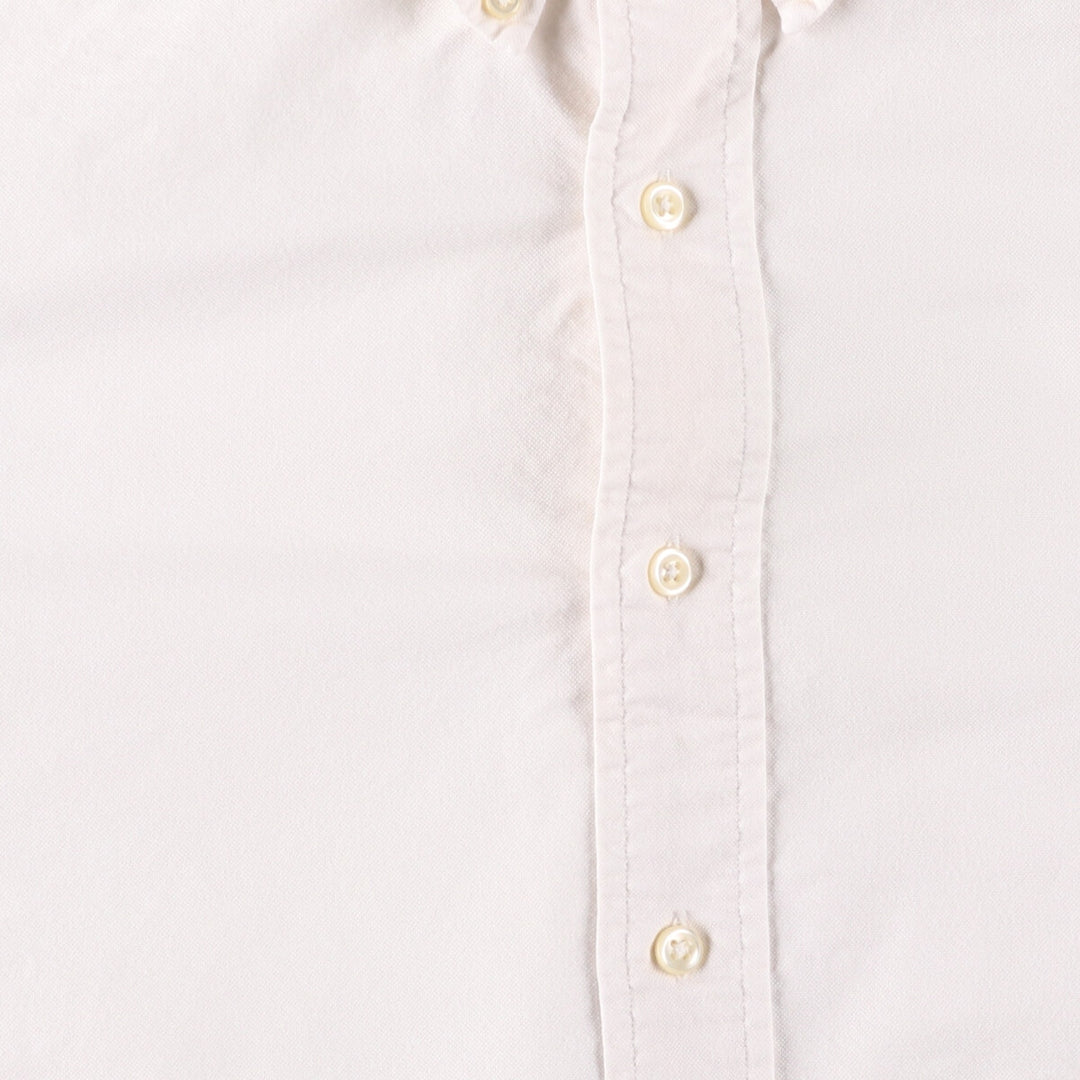 Ralph Lauren Classic Fit Long Sleeve Button Down Shirt, Men's Size L cotton white type Vintage Second Hand