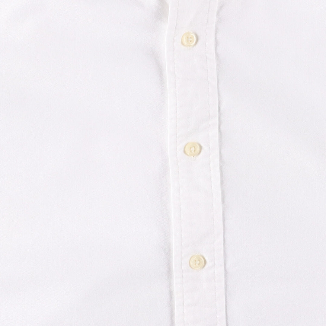 Ralph Lauren YARMOUTH long sleeve button down shirt, men's size L cotton white type Vintage Second Hand
