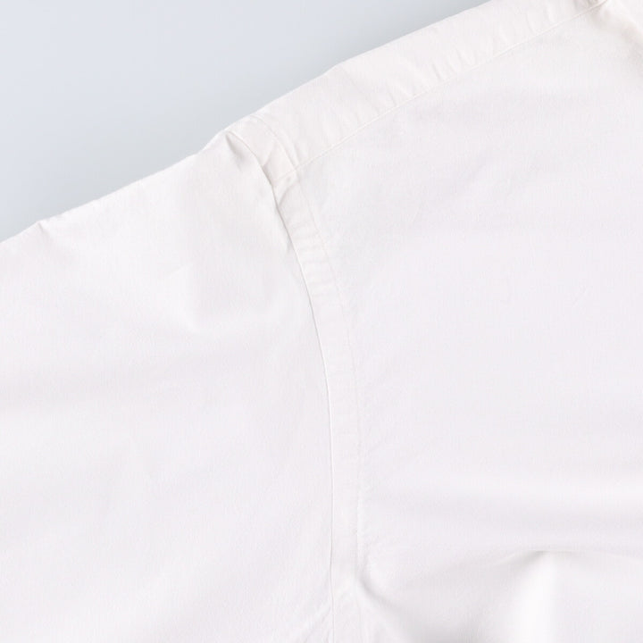 Ralph Lauren YARMOUTH long sleeve button down shirt, men's XL size cotton white type Vintage Second Hand
