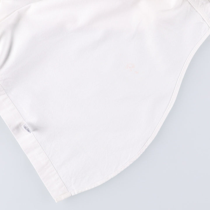 Ralph Lauren YARMOUTH long sleeve button down shirt, men's XL size cotton white type Vintage Second Hand