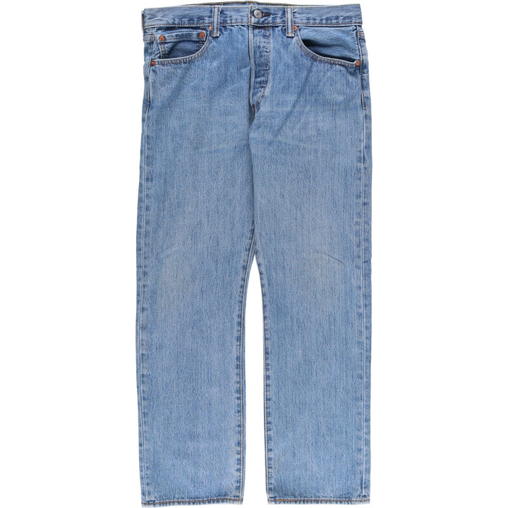 Levi's 501 straight denim pants for men, size W32 cotton blue type Vintage Second Hand