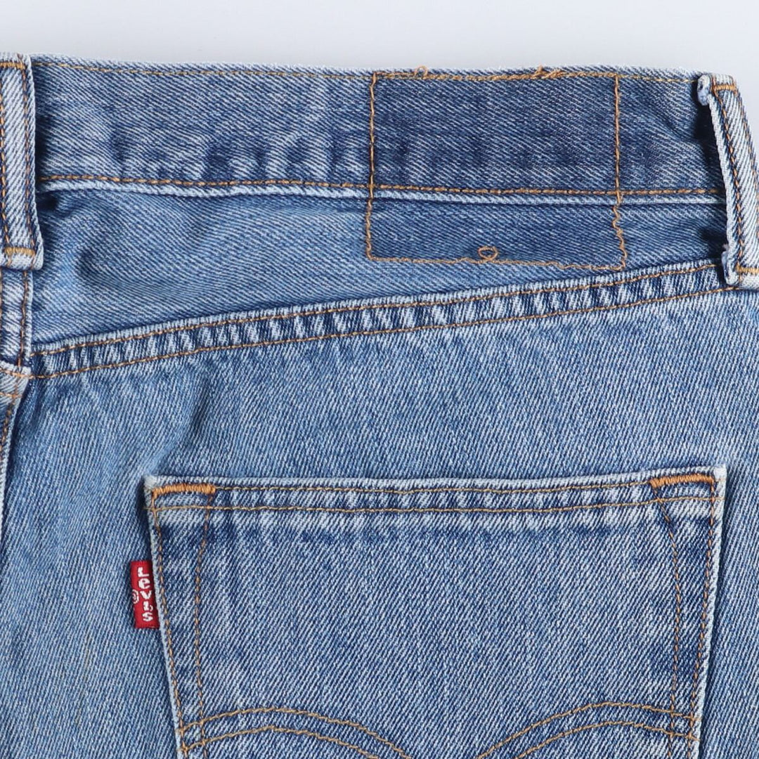 Levi's 501 straight denim pants for men, size W32 cotton blue type Vintage Second Hand