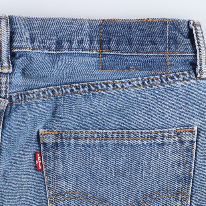 Levi's 501 straight denim pants for men, size W32 cotton blue type Vintage Second Hand