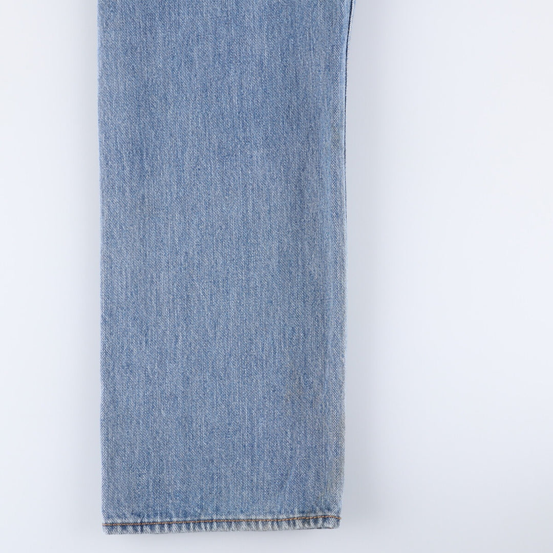 Levi's 501 straight denim pants for men, size W32 cotton blue type Vintage Second Hand