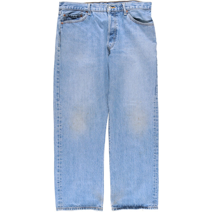 Levi's 501 straight denim pants for men, size W36 cotton blue type Vintage Second Hand