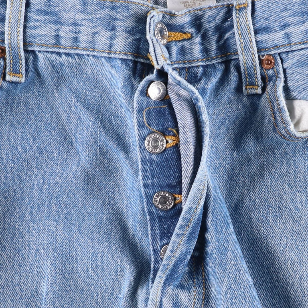 Levi's 501 straight denim pants for men, size W36 cotton blue type Vintage Second Hand