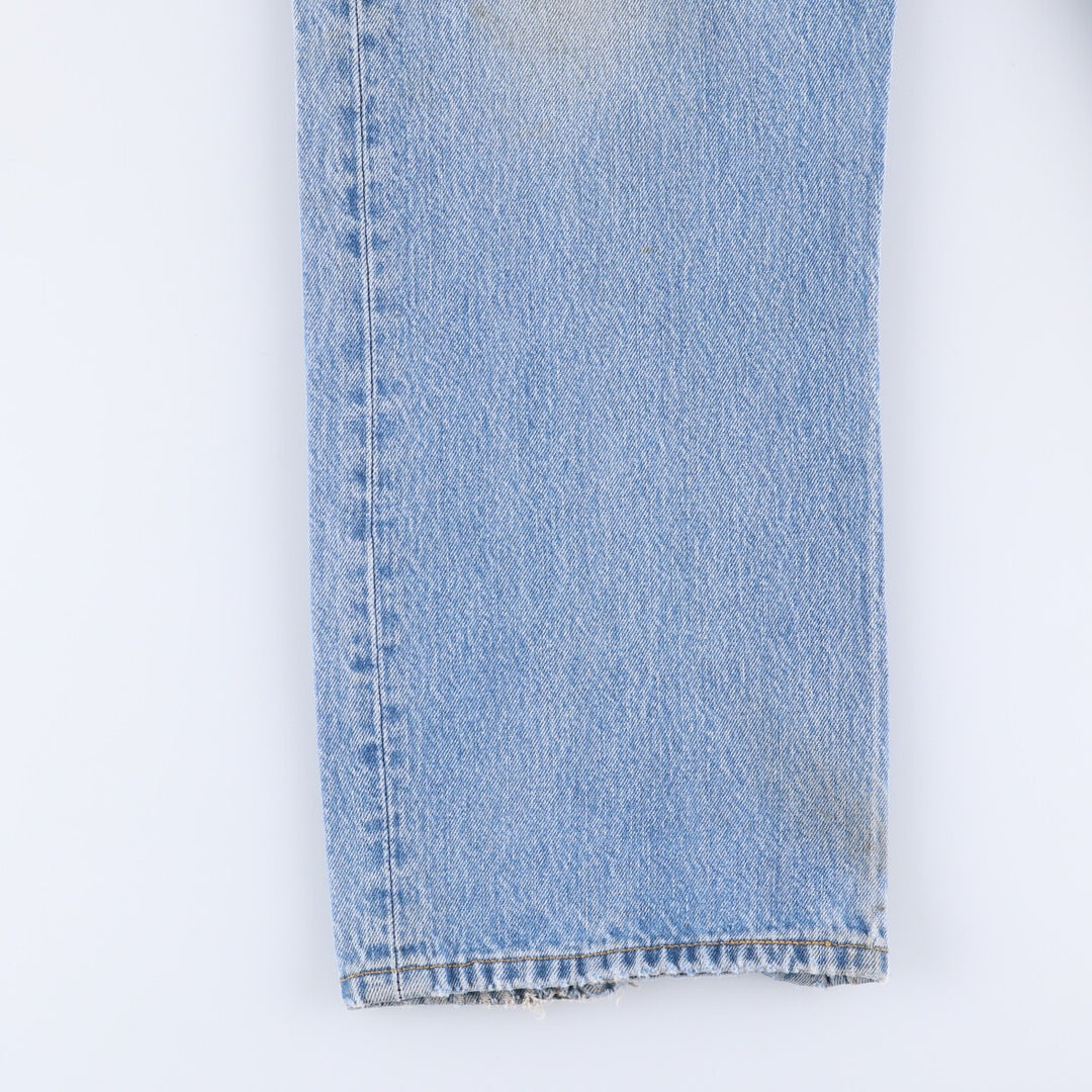 Levi's 501 straight denim pants for men, size W36 cotton blue type Vintage Second Hand