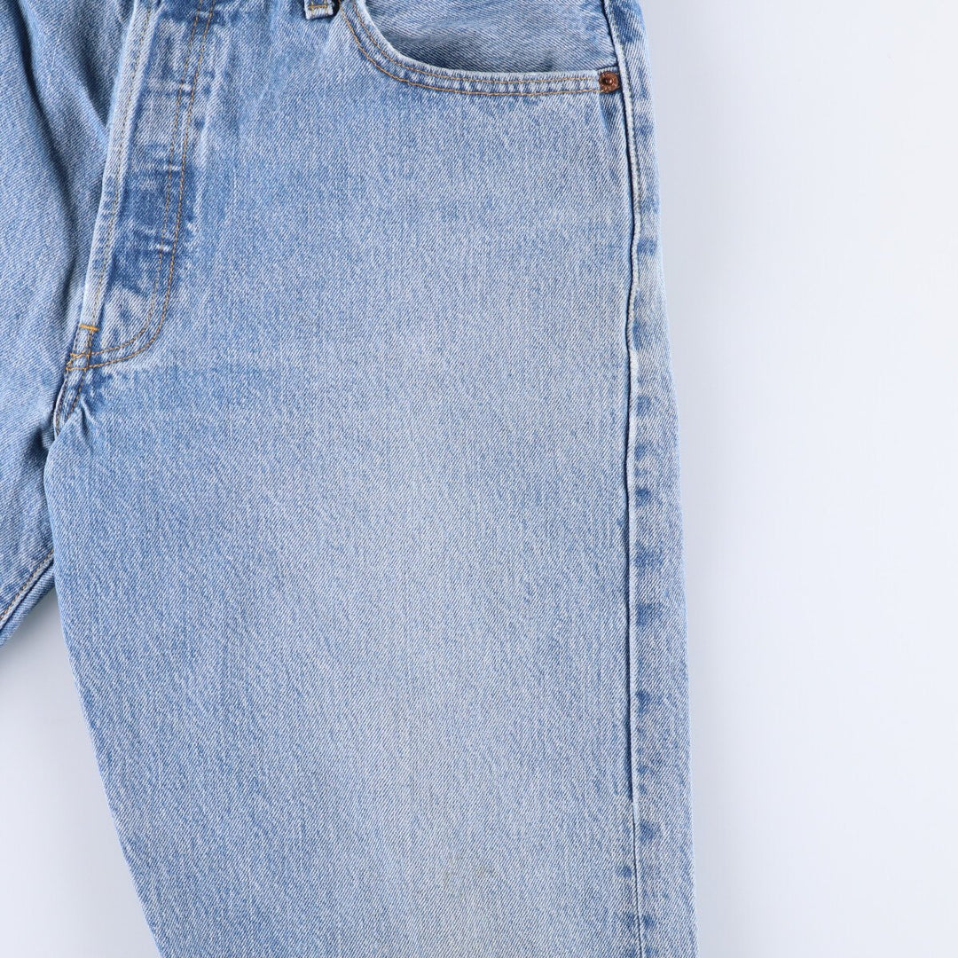Levi's 501 straight denim pants for men, size W36 cotton blue type Vintage Second Hand