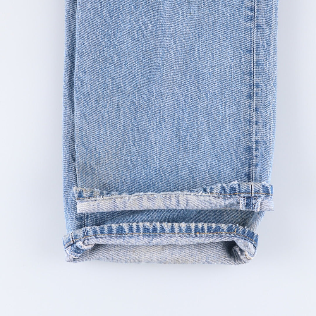 Levi's 501 straight denim pants for men, size W36 cotton blue type Vintage Second Hand