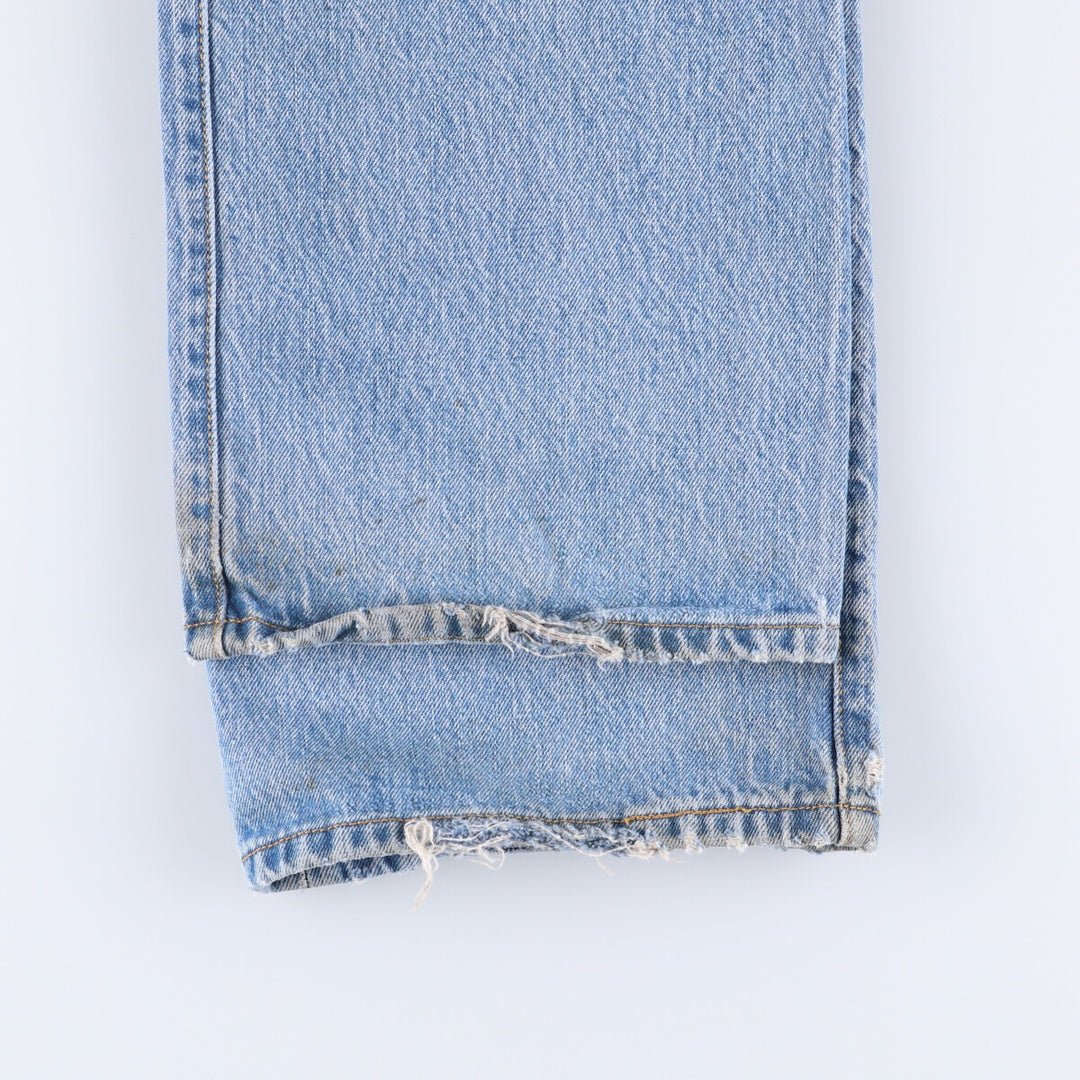 Levi's 501 straight denim pants for men, size W36 cotton blue type Vintage Second Hand