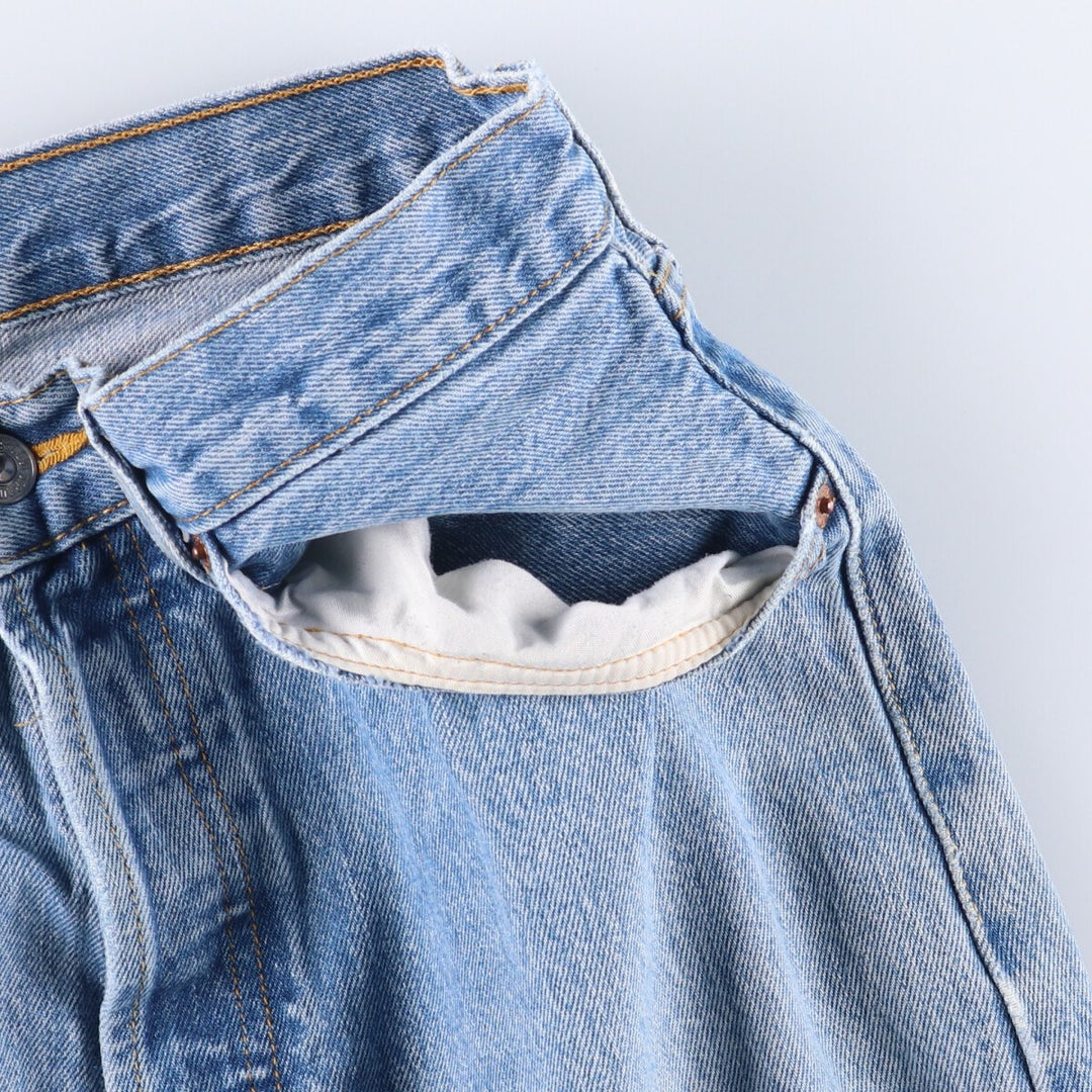 Levi's 501 straight denim pants for men, size W36 cotton blue type Vintage Second Hand