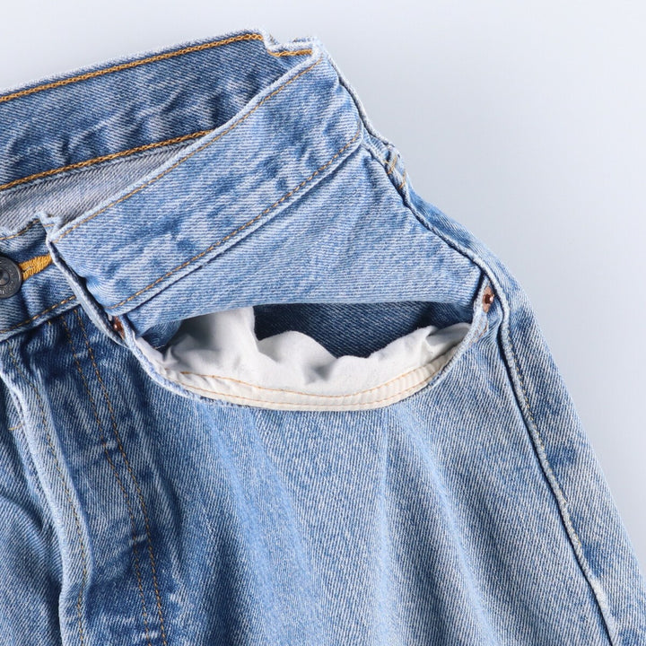 Levi's 501 straight denim pants for men, size W36 cotton blue type Vintage Second Hand