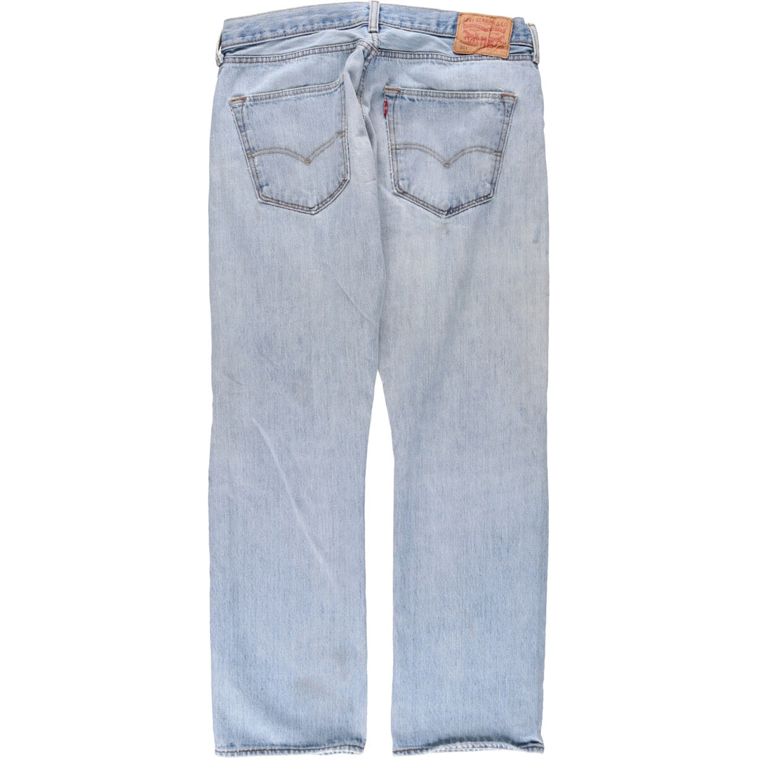 Levi's 501 straight denim pants for men, size W35 cotton blue type Vintage Second Hand
