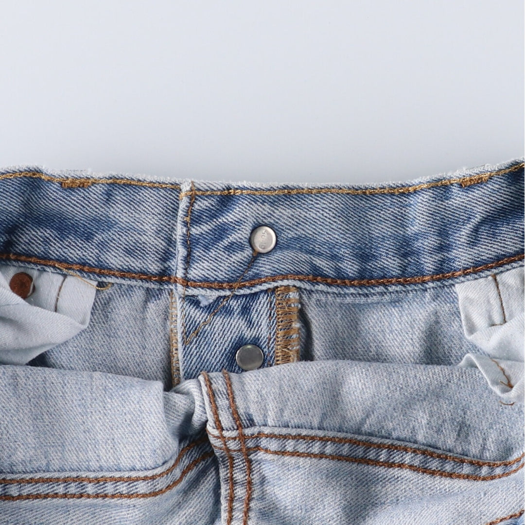 Levi's 501 straight denim pants for men, size W35 cotton blue type Vintage Second Hand