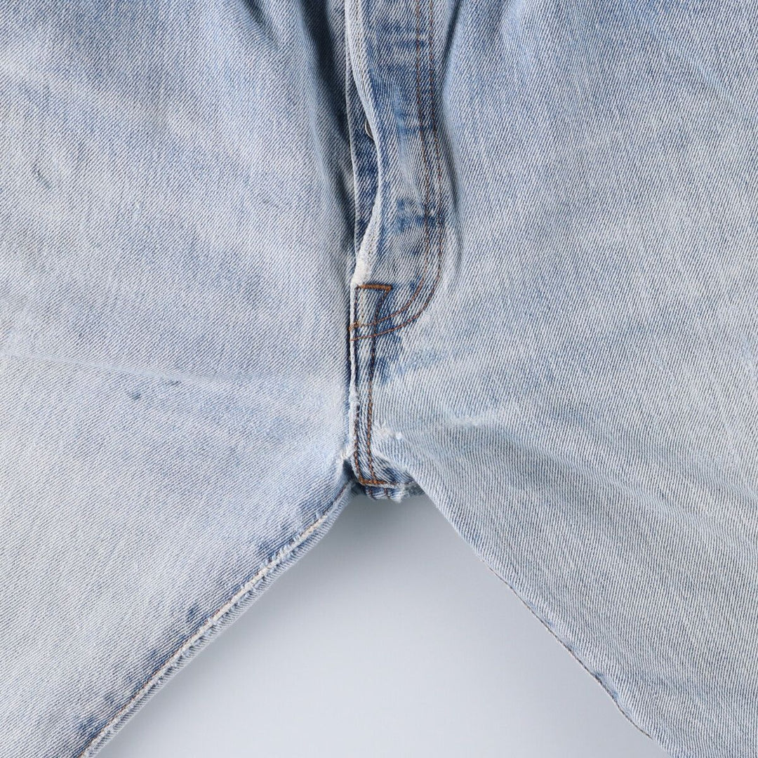 Levi's 501 straight denim pants for men, size W35 cotton blue type Vintage Second Hand